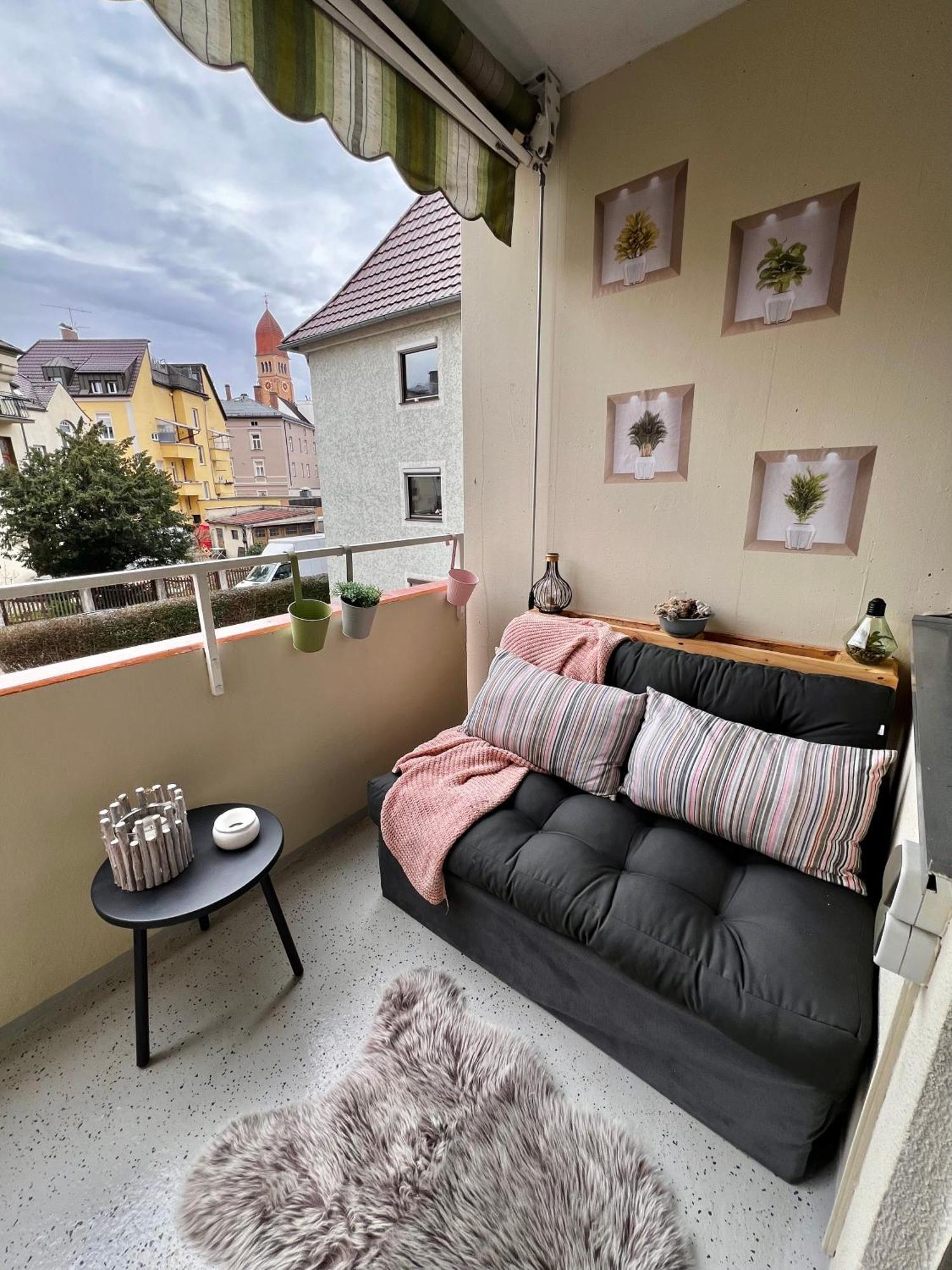 Lilis Apartment Mit Balkon Augsburg Eksteriør bilde